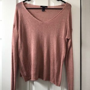 Pink light sweater